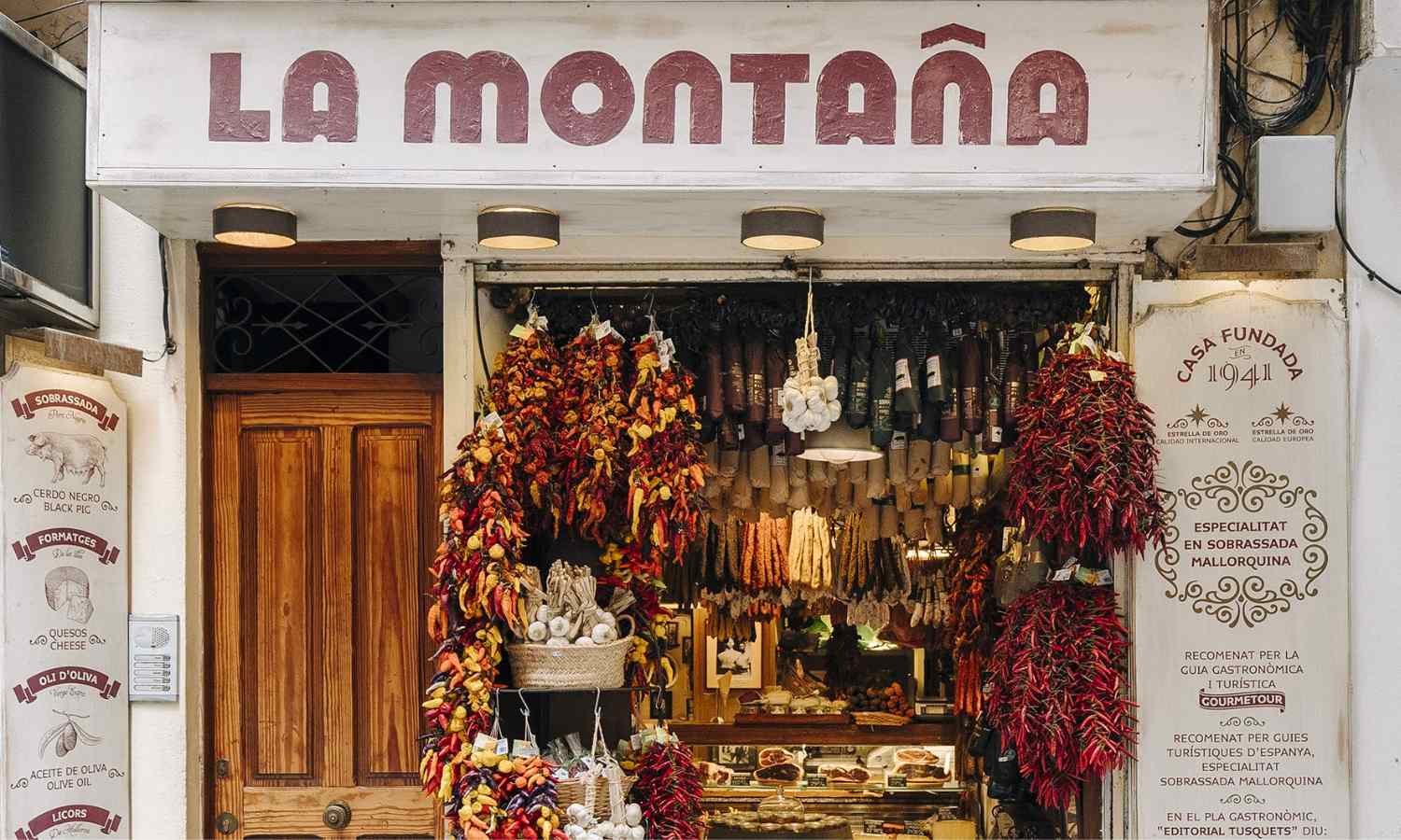 NAKAR HOTEL MALLORCA emblematic shops Palma colmado la montaña