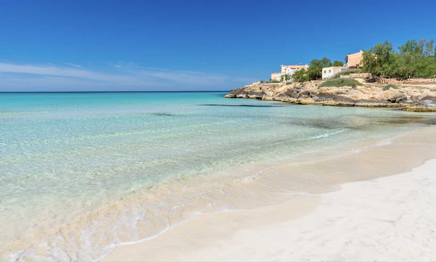 Familien Strand Mallorca  Palma Guide Nakar Hotel Family-friendly beaches on Mallorca - Es Trenc